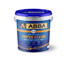 Sơn nội thất cao cấp ABBA Super Clean - Bóng đẹp hoàn hảo ( 1L - 5L - 18L)