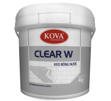 Keo bóng nước KOVA Clear W - 4KG